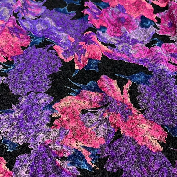 French Laundry Leopard Floral and Lace A-Line Maxi Skirt - Picture 5 of 11